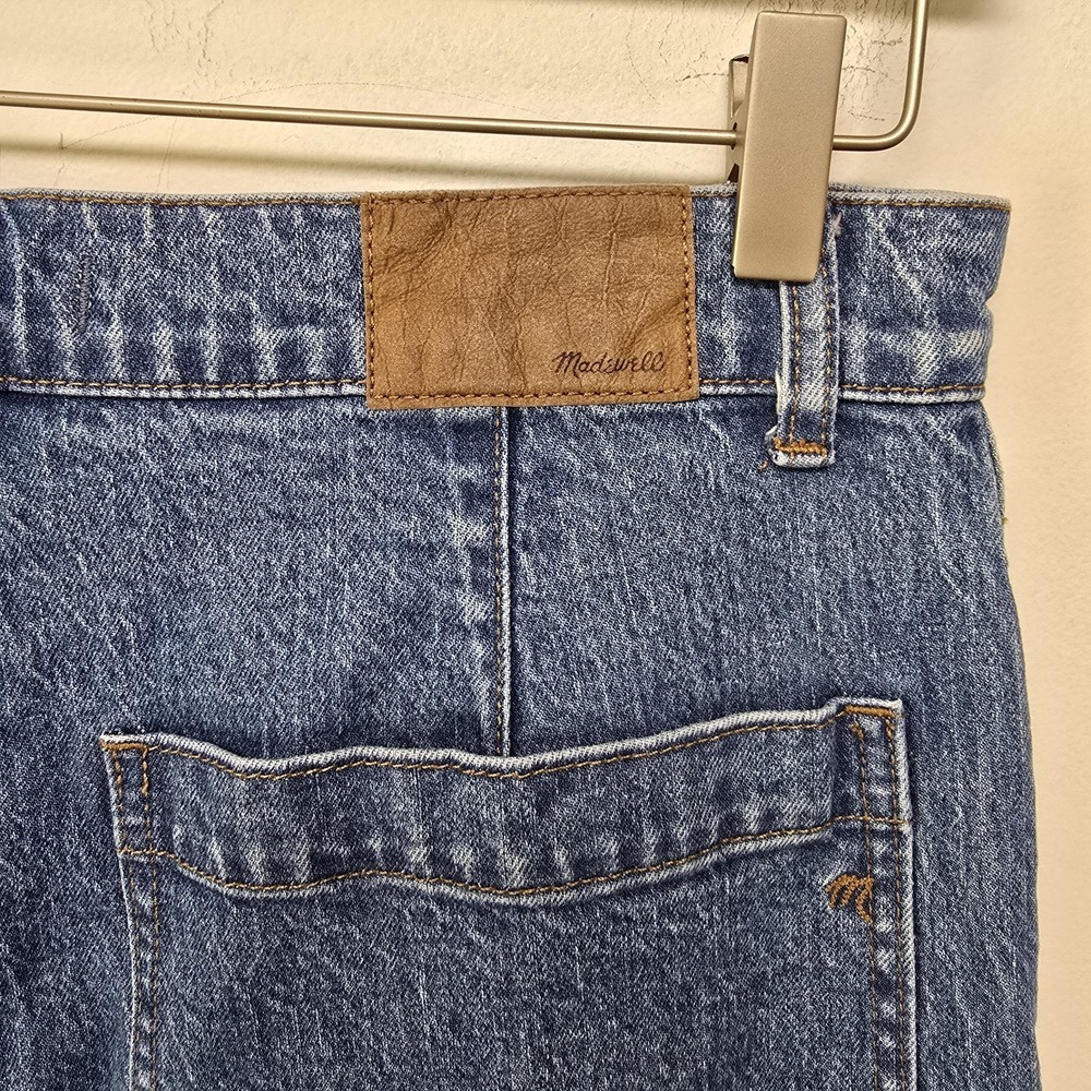 Madewell 90s Straight Cargo Jean Size 30 Denim Womens Straight Leg Utility Pant - Picture 8 of 12